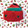 Equetech Child's Elf Deluxe Christmas Hat Silk - Image 2