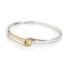 Hiho Sterling Silver Farrier Nail Bangle - Image 2
