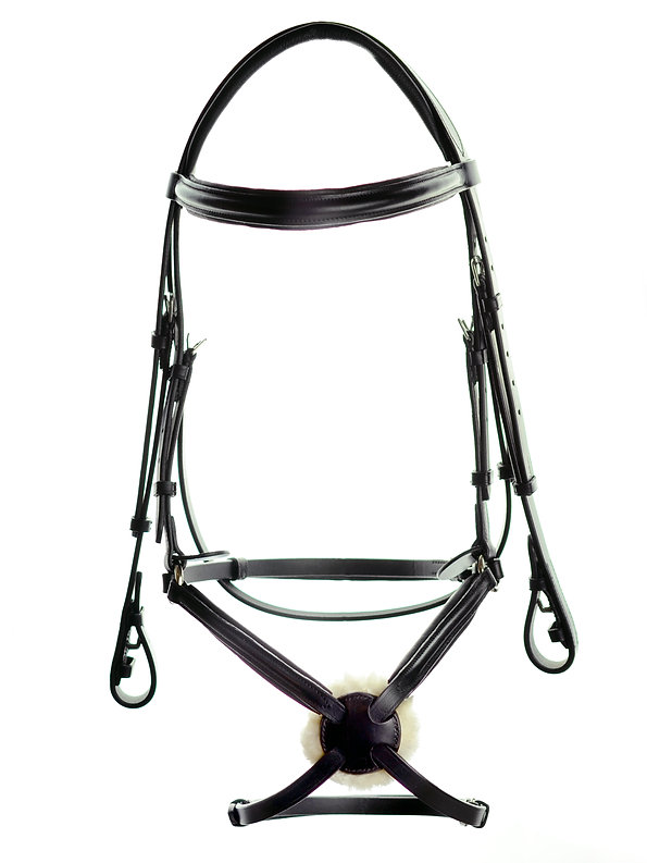 EcoRider Ultra Comfort Galway V2 Grackle Bridle In Brown - Foto 4