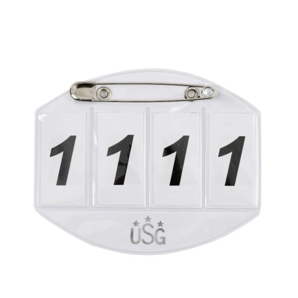 Competition Number with Safety Pin - Image 3