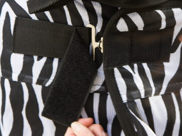 Covalliero RugBe Zebra Fly Rug - Image 5