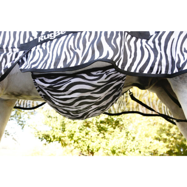 Covalliero RugBe Zebra Fly Rug - Image 3