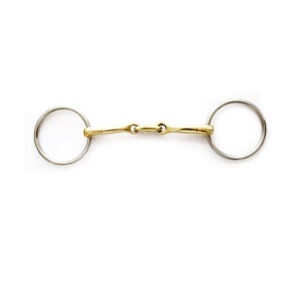 Snaffle with Copper Mouth and Lozenge