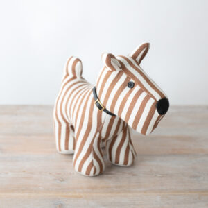 Striped Dog Doorstop