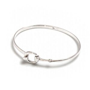 Hiho Exclusive Sterling Silver Snaffle Clip Bracelet