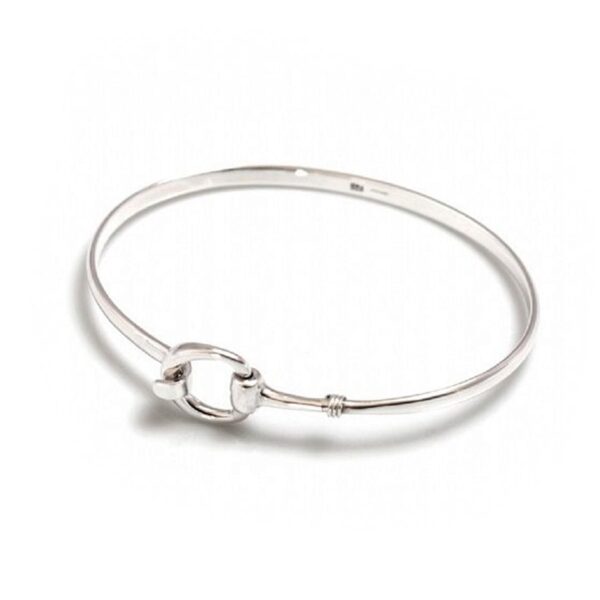 Hiho Exclusive Sterling Silver Snaffle Clip Bracelet