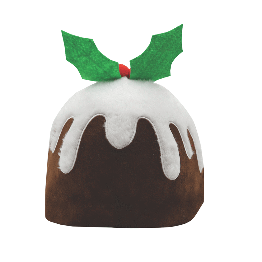 Equetech Christmas Plum Pudding Hat Cover - Image 2