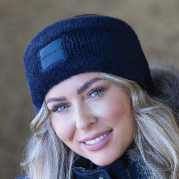 Equetech Supasoft Luxe Fur Headband - Image 3