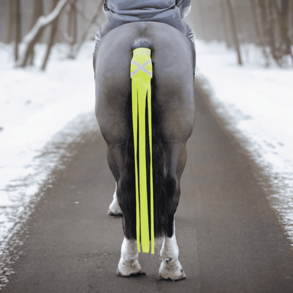 Equetech Hi-Vis Vision Horse Tail Tassels - Image 4